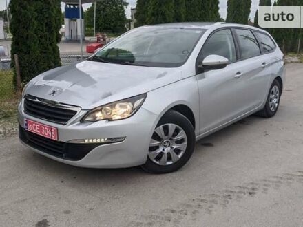 Сірий Пежо 308, об'ємом двигуна 1.6 л та пробігом 196 тис. км за 8900 $, фото 1 на Automoto.ua