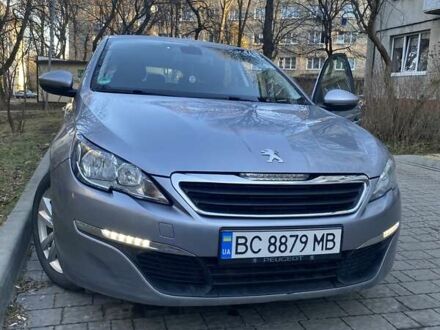 Пежо 308 2016 у Львові на Automoto.ua Сірий Пежо 308, об'ємом двигуна 1.56 л та пробігом 264 тис. км за 9300 $, фото 1 на Automoto.ua