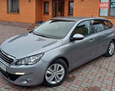 Серый Пежо 308, объемом двигателя 1.56 л и пробегом 255 тыс. км за 11200 $, фото 1 на Automoto.ua