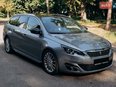 Серый Пежо 308, объемом двигателя 2 л и пробегом 198 тыс. км за 11500 $, фото 1 на Automoto.ua