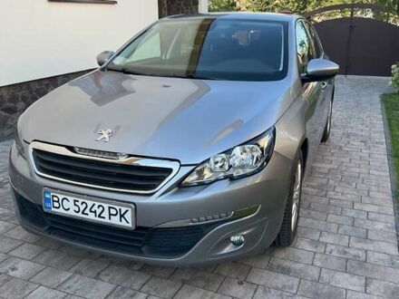 Пежо 308 2017 у Львові на Automoto.ua Сірий Пежо 308, об'ємом двигуна 1.56 л та пробігом 202 тис. км за 12500 $, фото 1 на Automoto.ua