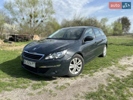 Серый Пежо 308, объемом двигателя 1.6 л и пробегом 205 тыс. км за 11000 $, фото 1 на Automoto.ua