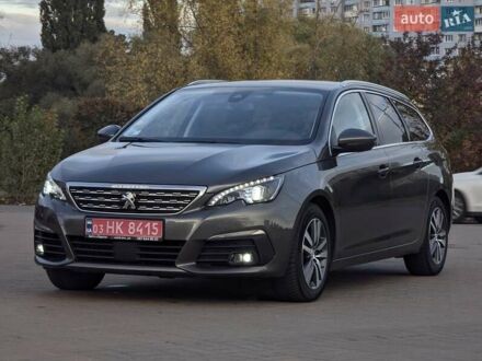 Сірий Пежо 308, об'ємом двигуна 1.5 л та пробігом 148 тис. км за 13600 $, фото 1 на Automoto.ua