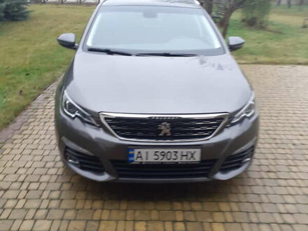 Сірий Пежо 308, об'ємом двигуна 1.6 л та пробігом 81 тис. км за 17800 $, фото 1 на Automoto.ua