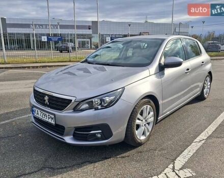 Серый Пежо 308, объемом двигателя 1.5 л и пробегом 84 тыс. км за 15400 $, фото 1 на Automoto.ua