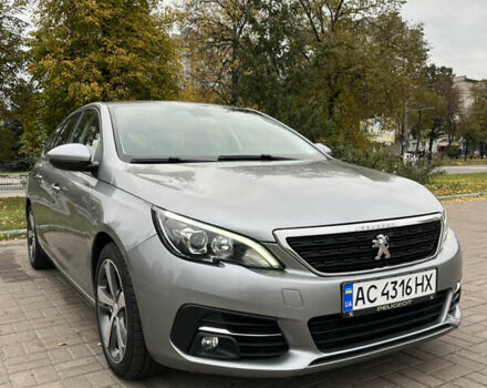 Серый Пежо 308, объемом двигателя 1.5 л и пробегом 206 тыс. км за 11900 $, фото 1 на Automoto.ua