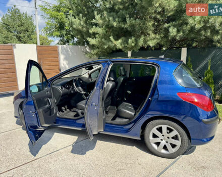 Синий Пежо 308, объемом двигателя 1.6 л и пробегом 234 тыс. км за 5498 $, фото 7 на Automoto.ua