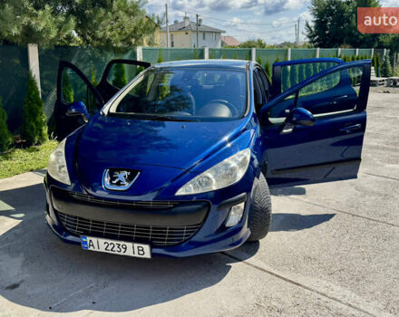 Синий Пежо 308, объемом двигателя 1.6 л и пробегом 234 тыс. км за 5498 $, фото 6 на Automoto.ua