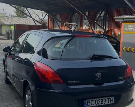 Синий Пежо 308, объемом двигателя 1.6 л и пробегом 232 тыс. км за 4999 $, фото 1 на Automoto.ua