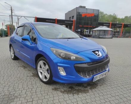 Синий Пежо 308, объемом двигателя 1.6 л и пробегом 206 тыс. км за 4900 $, фото 1 на Automoto.ua