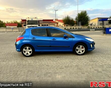 Синій Пежо 308, об'ємом двигуна 1.6 л та пробігом 250 тис. км за 4500 $, фото 3 на Automoto.ua