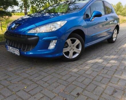 Синий Пежо 308, объемом двигателя 1.6 л и пробегом 225 тыс. км за 4999 $, фото 45 на Automoto.ua