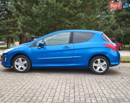 Синий Пежо 308, объемом двигателя 1.6 л и пробегом 225 тыс. км за 4999 $, фото 12 на Automoto.ua