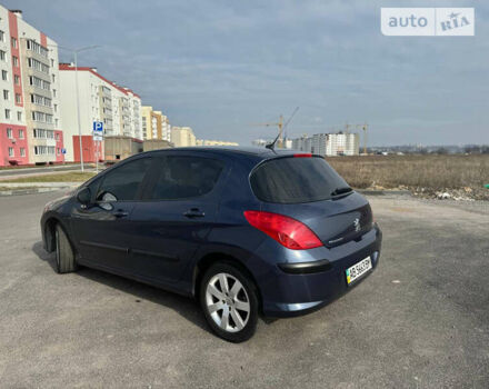 Синий Пежо 308, объемом двигателя 1.6 л и пробегом 85 тыс. км за 6900 $, фото 6 на Automoto.ua