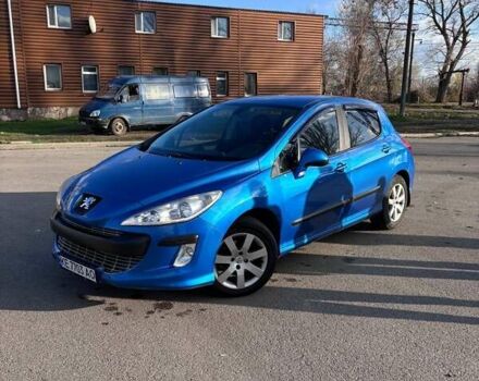Синий Пежо 308, объемом двигателя 1.6 л и пробегом 220 тыс. км за 5300 $, фото 17 на Automoto.ua