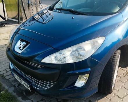 Синий Пежо 308, объемом двигателя 1.6 л и пробегом 206 тыс. км за 4600 $, фото 12 на Automoto.ua