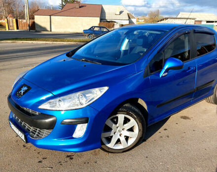 Синий Пежо 308, объемом двигателя 1.6 л и пробегом 220 тыс. км за 5300 $, фото 3 на Automoto.ua