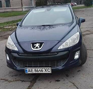 Синий Пежо 308, объемом двигателя 1.6 л и пробегом 252 тыс. км за 5000 $, фото 1 на Automoto.ua