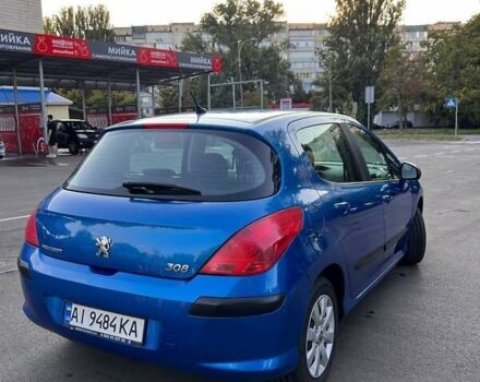 Синій Пежо 308, об'ємом двигуна 1.6 л та пробігом 224 тис. км за 5199 $, фото 4 на Automoto.ua