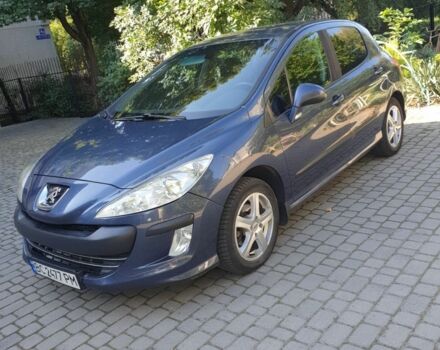 Синий Пежо 308, объемом двигателя 1.6 л и пробегом 236 тыс. км за 4400 $, фото 2 на Automoto.ua