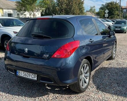 Синий Пежо 308, объемом двигателя 1.6 л и пробегом 200 тыс. км за 5200 $, фото 7 на Automoto.ua