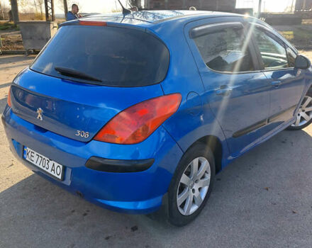 Синий Пежо 308, объемом двигателя 1.6 л и пробегом 220 тыс. км за 5300 $, фото 5 на Automoto.ua