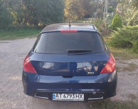 Синій Пежо 308, об'ємом двигуна 1.62 л та пробігом 122 тис. км за 5400 $, фото 9 на Automoto.ua