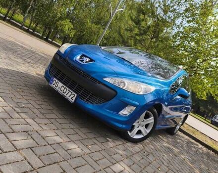 Синий Пежо 308, объемом двигателя 1.6 л и пробегом 225 тыс. км за 4999 $, фото 3 на Automoto.ua