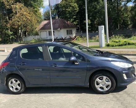 Синій Пежо 308, об'ємом двигуна 1.59 л та пробігом 129 тис. км за 4400 $, фото 2 на Automoto.ua