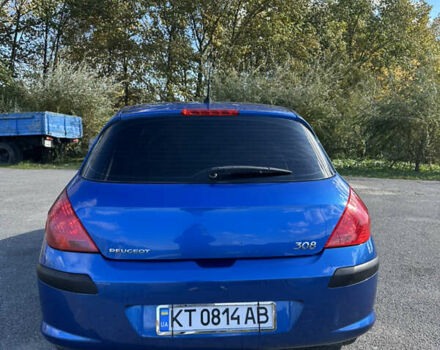 Синий Пежо 308, объемом двигателя 1.6 л и пробегом 264 тыс. км за 5600 $, фото 9 на Automoto.ua