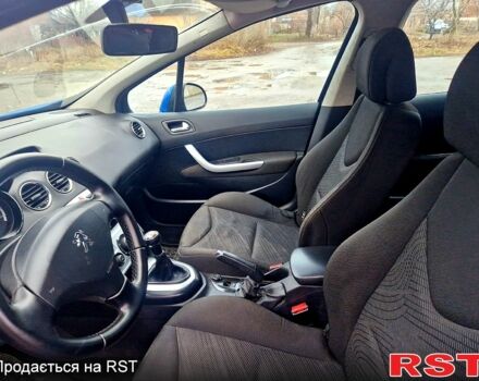 Синий Пежо 308, объемом двигателя 1.6 л и пробегом 190 тыс. км за 4500 $, фото 6 на Automoto.ua