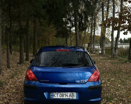 Синий Пежо 308, объемом двигателя 1.6 л и пробегом 264 тыс. км за 5600 $, фото 2 на Automoto.ua