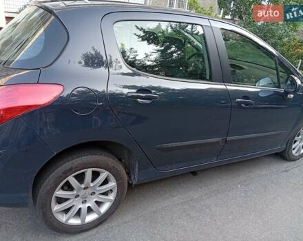 Синий Пежо 308, объемом двигателя 1.6 л и пробегом 230 тыс. км за 4700 $, фото 2 на Automoto.ua