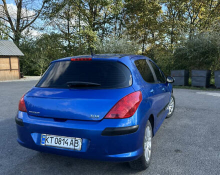 Синий Пежо 308, объемом двигателя 1.6 л и пробегом 264 тыс. км за 5600 $, фото 7 на Automoto.ua