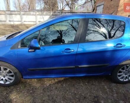 Синій Пежо 308, об'ємом двигуна 1.6 л та пробігом 203 тис. км за 4500 $, фото 3 на Automoto.ua