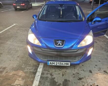 Синий Пежо 308, объемом двигателя 1.6 л и пробегом 217 тыс. км за 5700 $, фото 9 на Automoto.ua