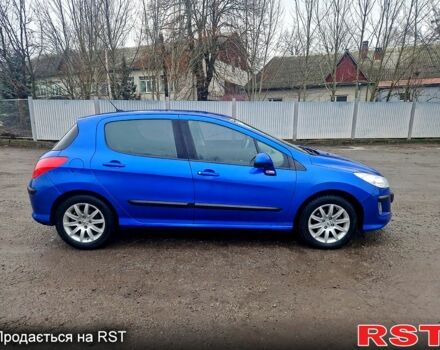 Синий Пежо 308, объемом двигателя 1.6 л и пробегом 190 тыс. км за 4500 $, фото 2 на Automoto.ua