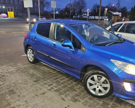 Синий Пежо 308, объемом двигателя 1.6 л и пробегом 217 тыс. км за 5700 $, фото 10 на Automoto.ua