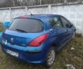 Синий Пежо 308, объемом двигателя 1.6 л и пробегом 170 тыс. км за 1800 $, фото 1 на Automoto.ua