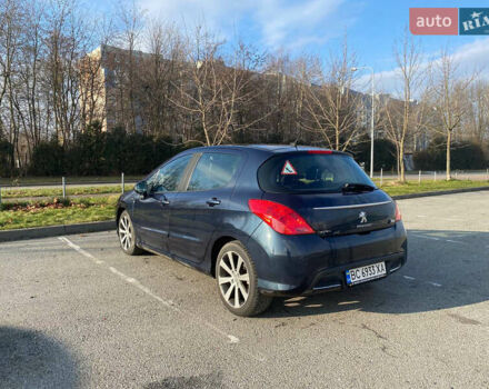 Синій Пежо 308, об'ємом двигуна 1.6 л та пробігом 159 тис. км за 8700 $, фото 1 на Automoto.ua