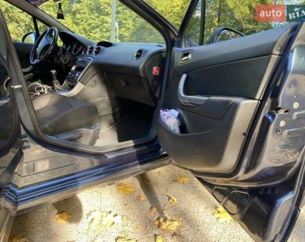 Синий Пежо 308, объемом двигателя 1.6 л и пробегом 232 тыс. км за 6500 $, фото 5 на Automoto.ua