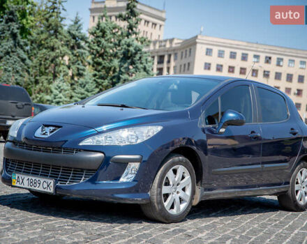 Синий Пежо 308, объемом двигателя 1.6 л и пробегом 135 тыс. км за 7500 $, фото 16 на Automoto.ua
