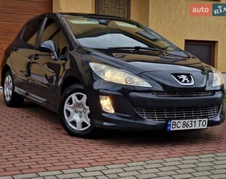 Синий Пежо 308, объемом двигателя 1.56 л и пробегом 240 тыс. км за 3900 $, фото 11 на Automoto.ua