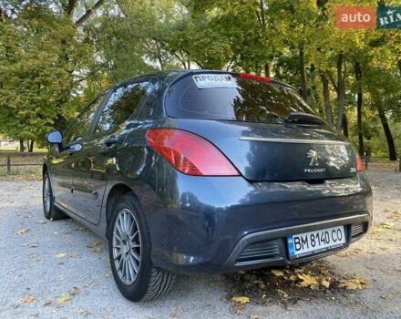 Синий Пежо 308, объемом двигателя 1.6 л и пробегом 232 тыс. км за 6500 $, фото 18 на Automoto.ua