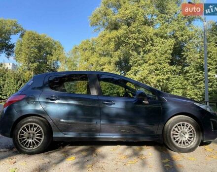Синий Пежо 308, объемом двигателя 1.6 л и пробегом 232 тыс. км за 6500 $, фото 20 на Automoto.ua