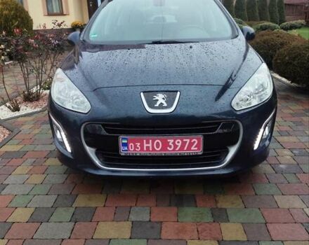 Синий Пежо 308, объемом двигателя 1.6 л и пробегом 235 тыс. км за 7100 $, фото 1 на Automoto.ua