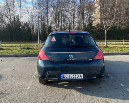 Синій Пежо 308, об'ємом двигуна 1.6 л та пробігом 159 тис. км за 8700 $, фото 2 на Automoto.ua