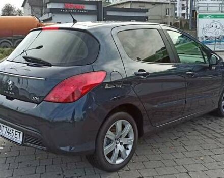 Синий Пежо 308, объемом двигателя 1.6 л и пробегом 126 тыс. км за 6400 $, фото 14 на Automoto.ua