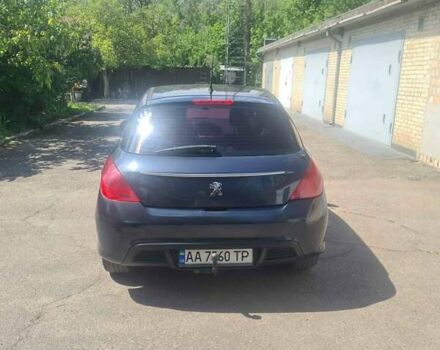 Синий Пежо 308, объемом двигателя 1.6 л и пробегом 300 тыс. км за 6200 $, фото 2 на Automoto.ua