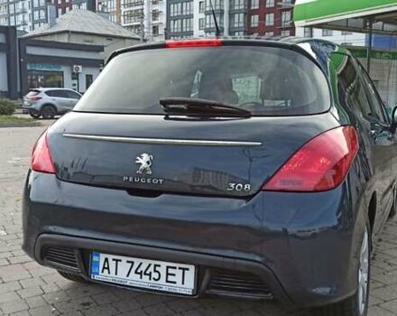 Синий Пежо 308, объемом двигателя 1.6 л и пробегом 126 тыс. км за 6400 $, фото 16 на Automoto.ua